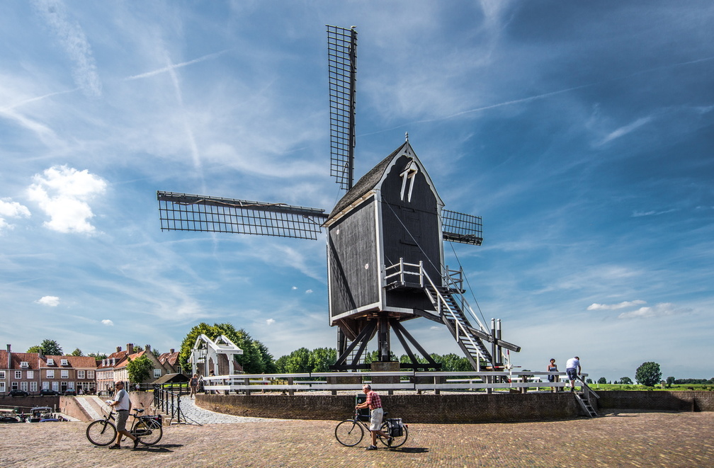 De molen in Heusden